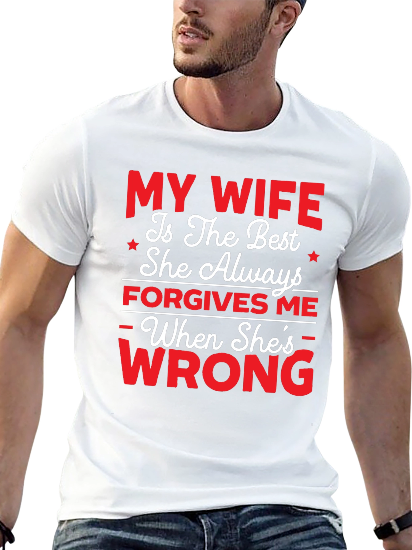 Funny My Wife T-Shirt - Husband Humor Tee