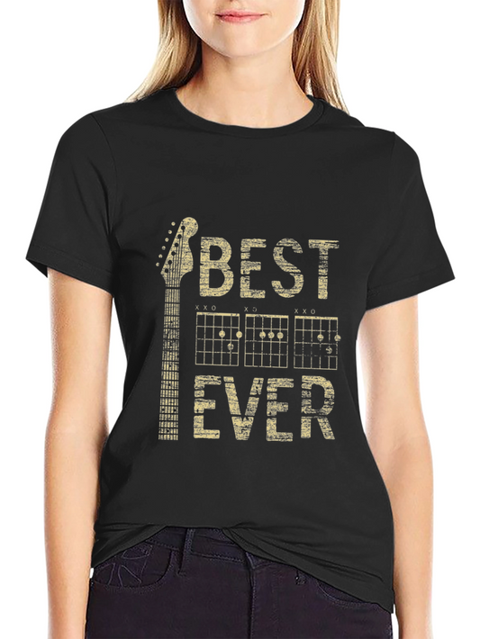 Best Ever Guitar Chord T-Shirt - Musician Tee