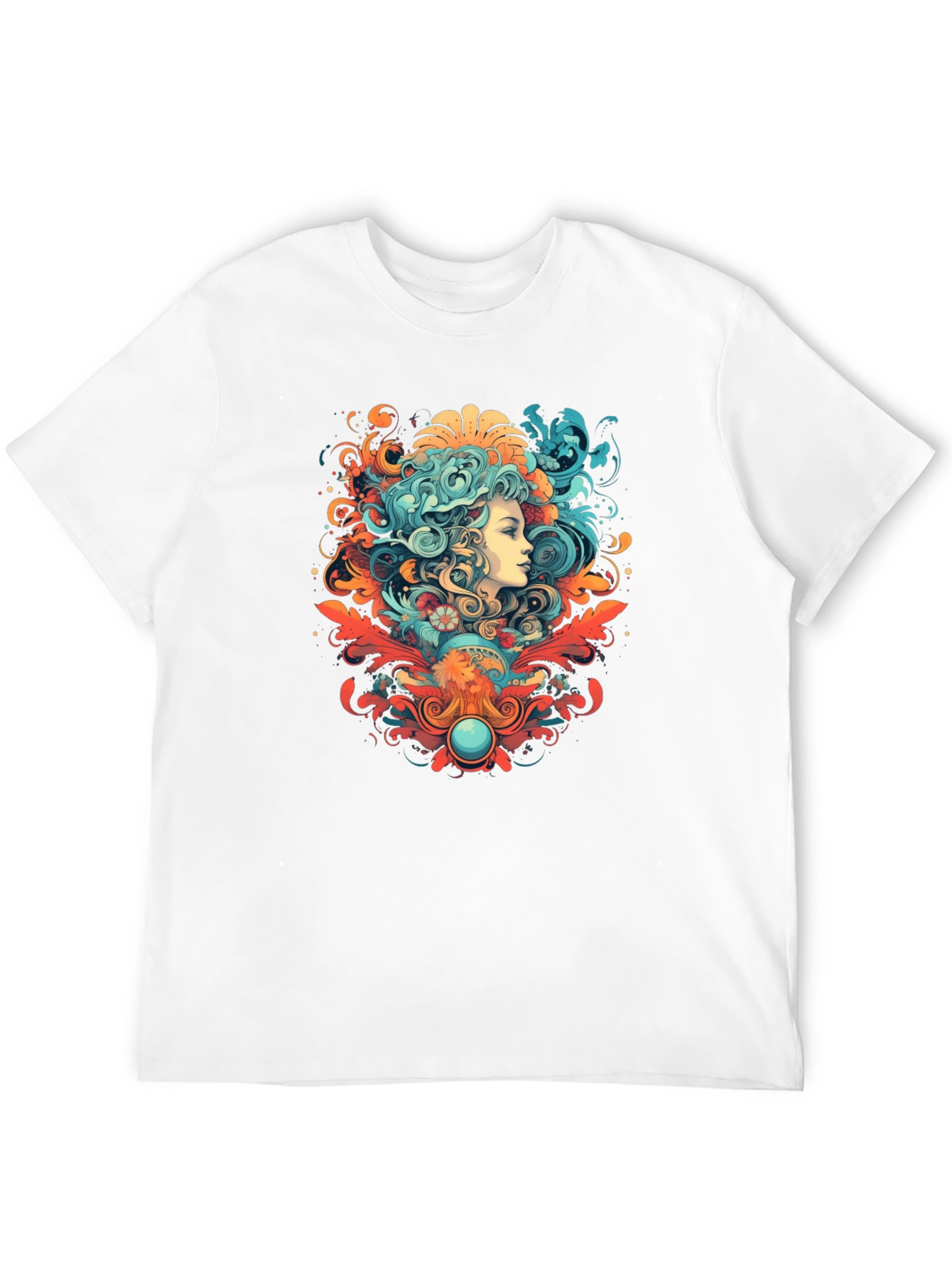 Psychedelic Woman Graphic Tee