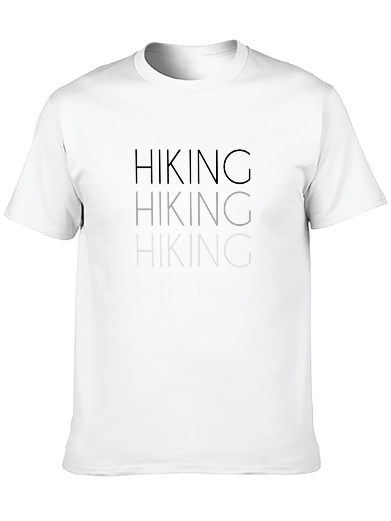 Hiking Graphic Tee - Black