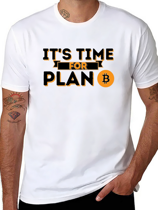 Bitcoin Plan B T-Shirt - Crypto Investor