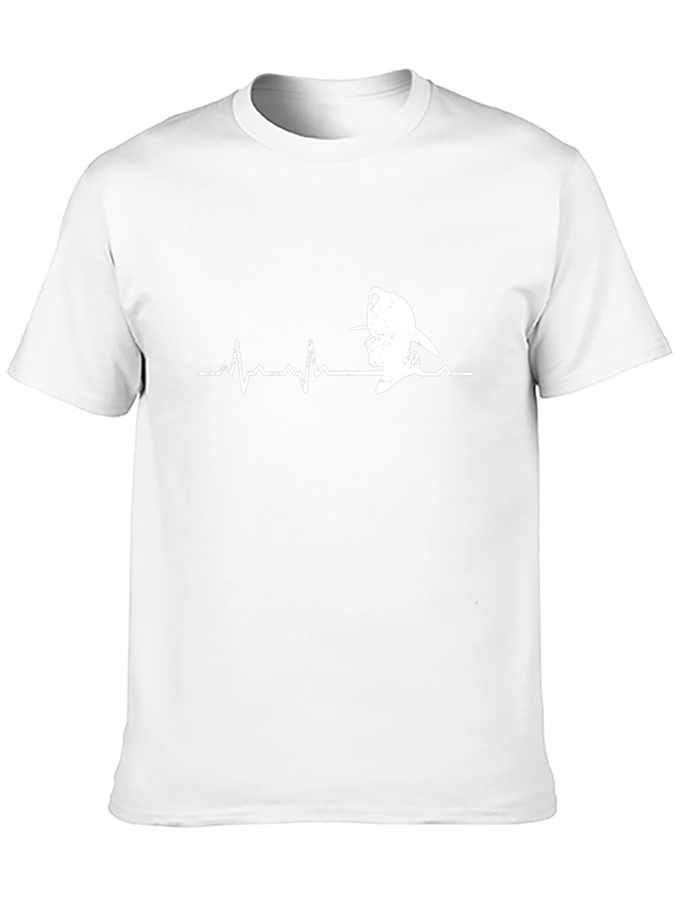 Firefighter Heartbeat T-Shirt