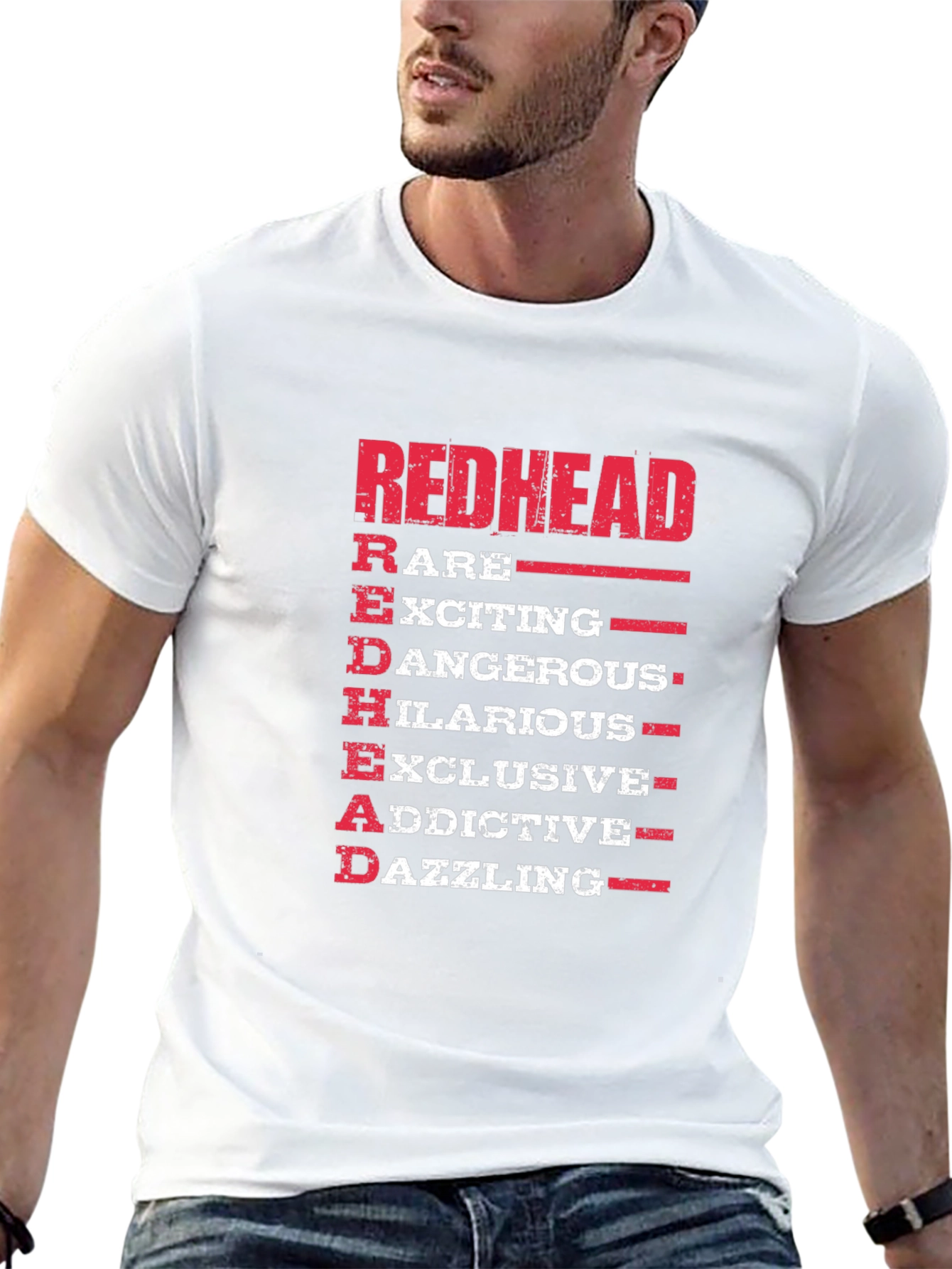 Redhead Rare T-Shirt - Funny Red Hair Gift