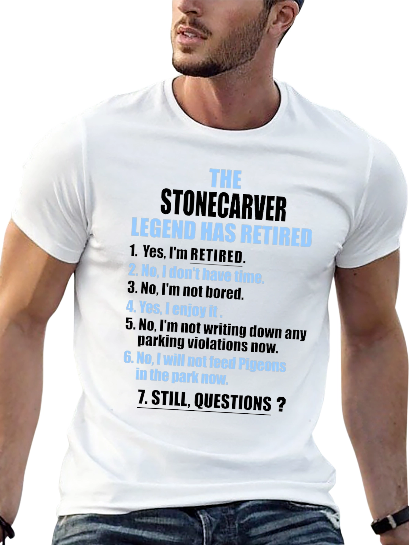 Stonecarver Legend Retired T-Shirt