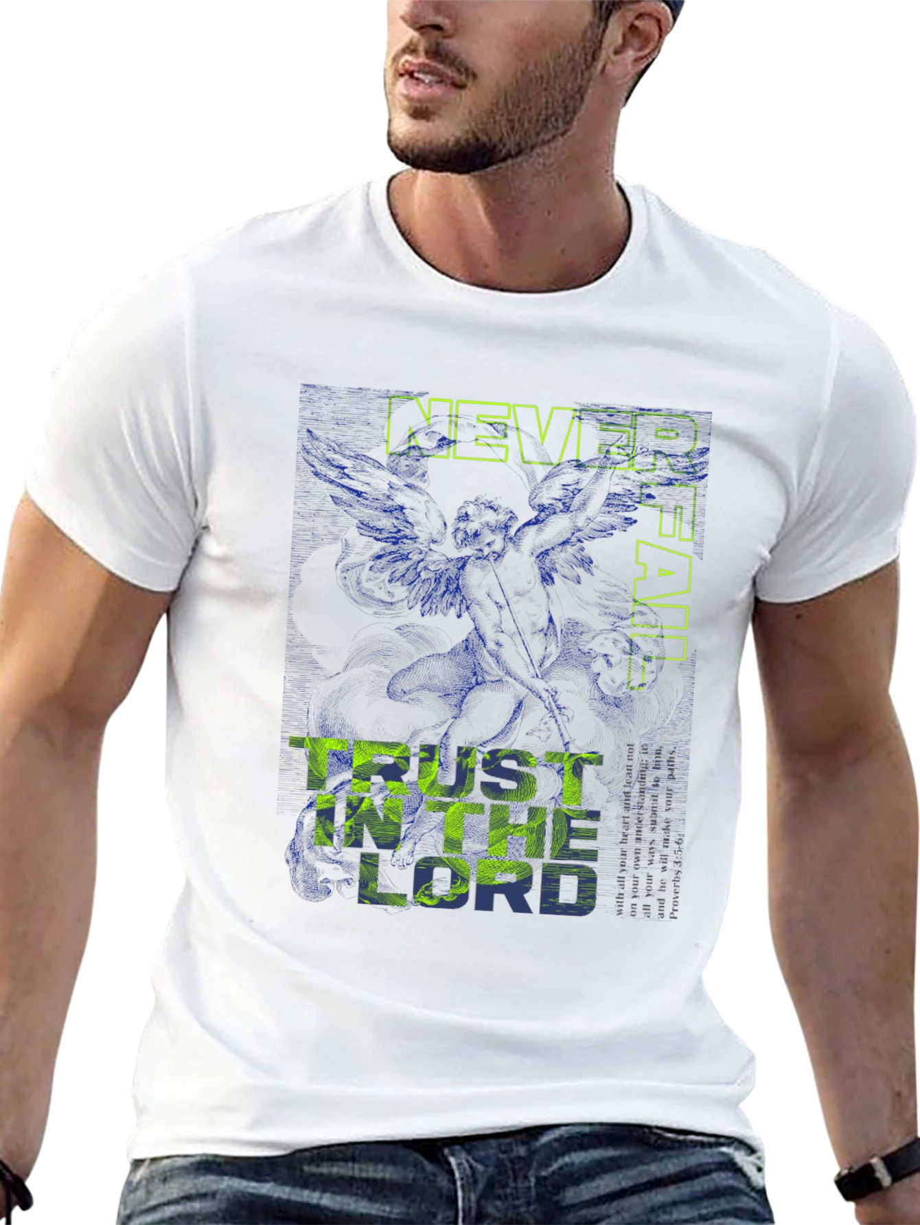 Never Fail Trust In The Lord Graphic T-Shirt