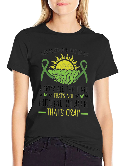 Mental Health Awareness Graphic T-Shirt