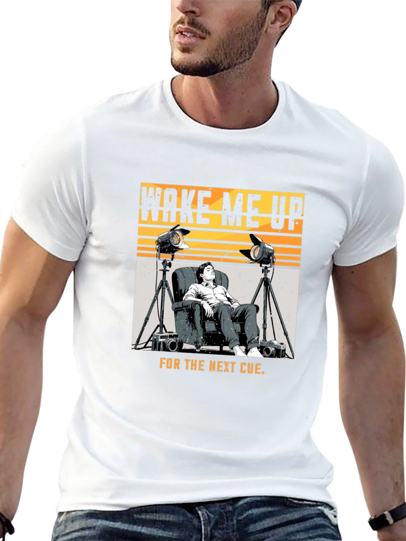 Wake Me Up T-Shirt - Next Cue Design