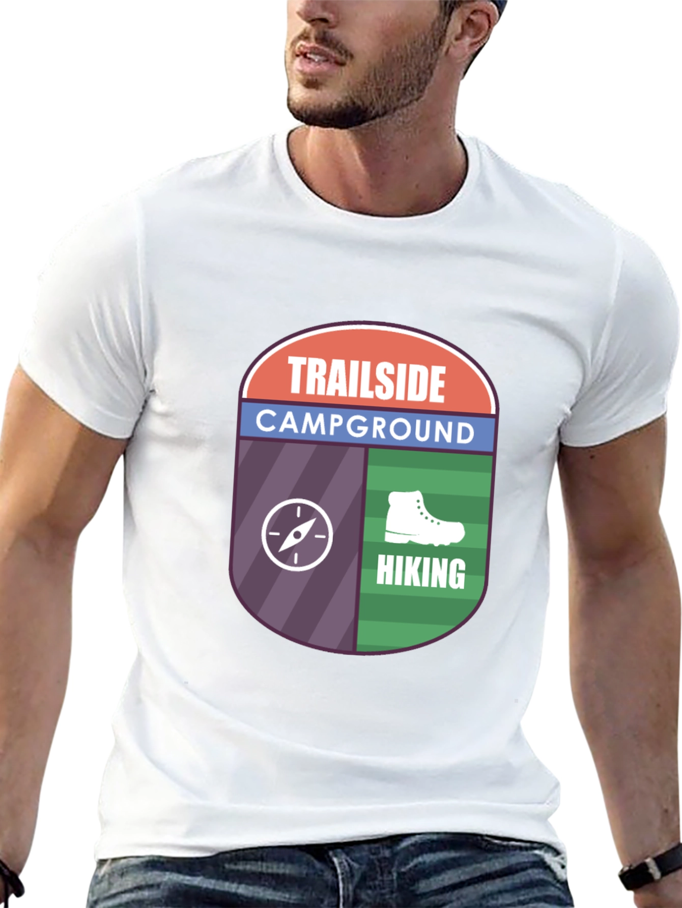 Trailside Campground Hiking T-Shirt