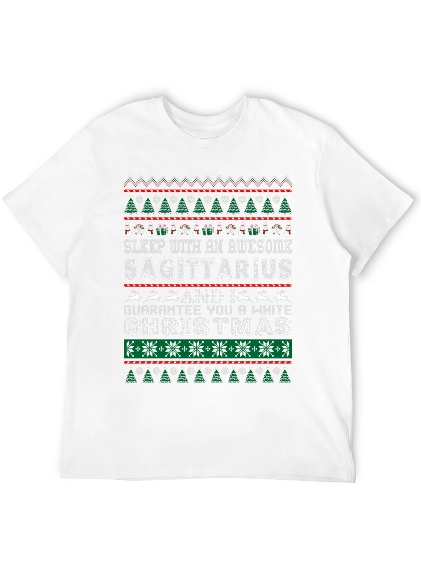 Awesome Sagittarius Christmas T-Shirt