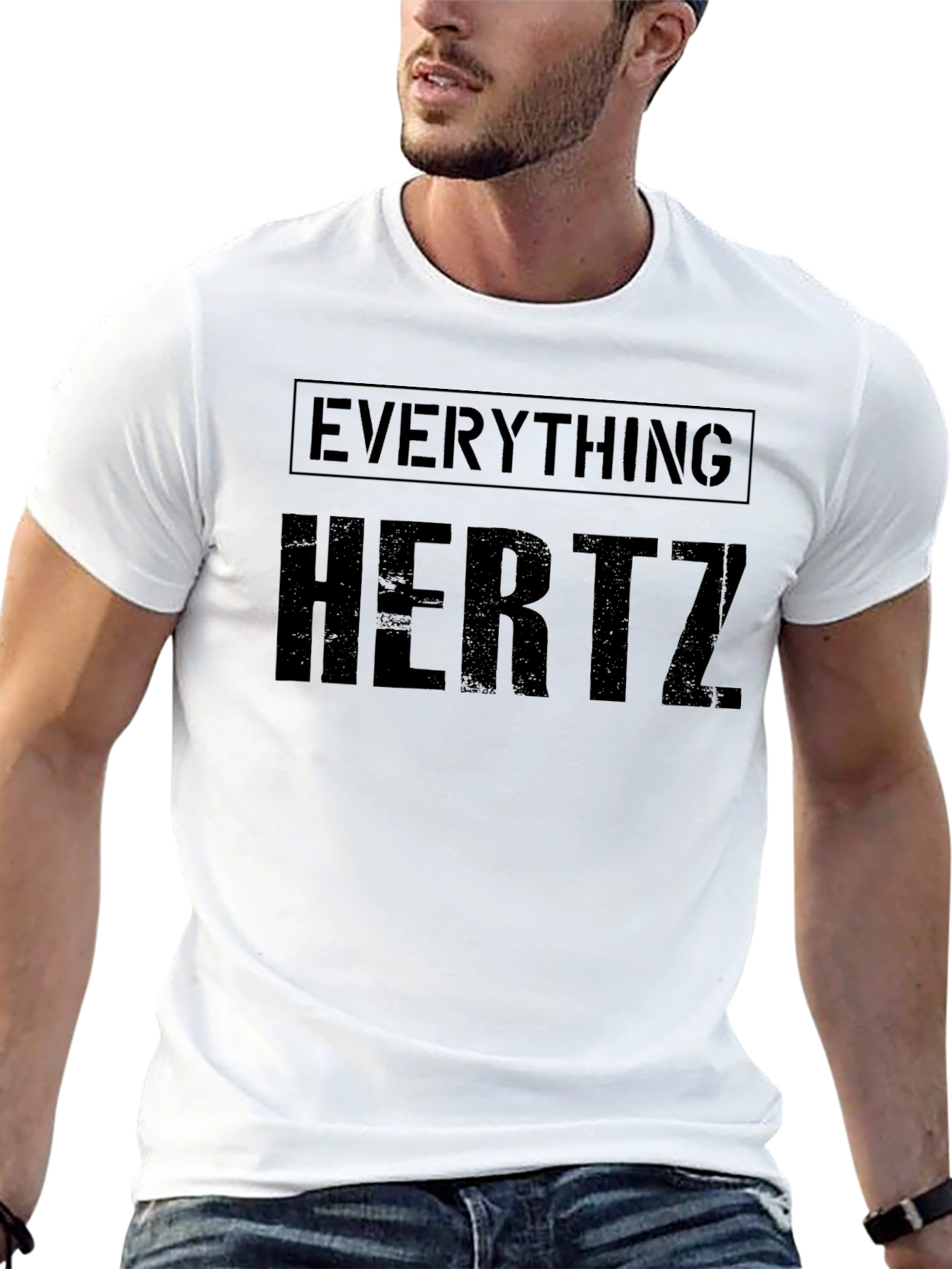 Everything Hertz Black T-Shirt