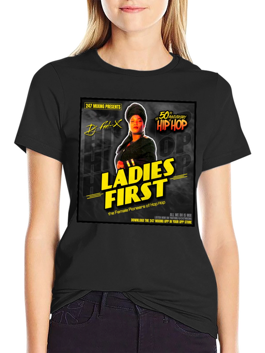 Ladies First Hip Hop 50th Anniversary T-Shirt