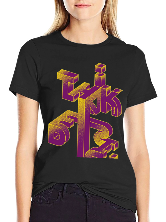Abstract Geometric Design T-Shirt