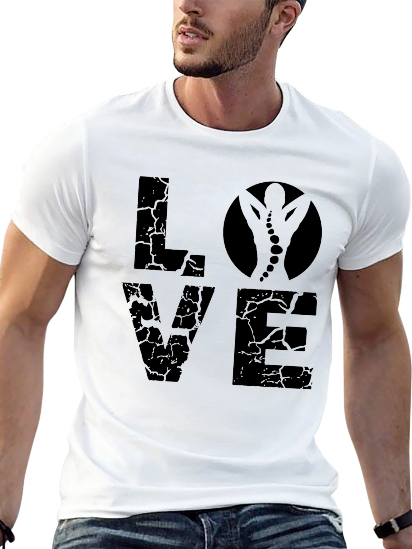 Chiropractor Love T-Shirt - Spine Care Tee