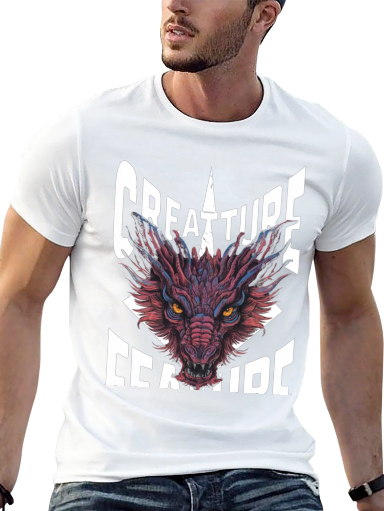 Creature Seaside Graphic Tee - Black