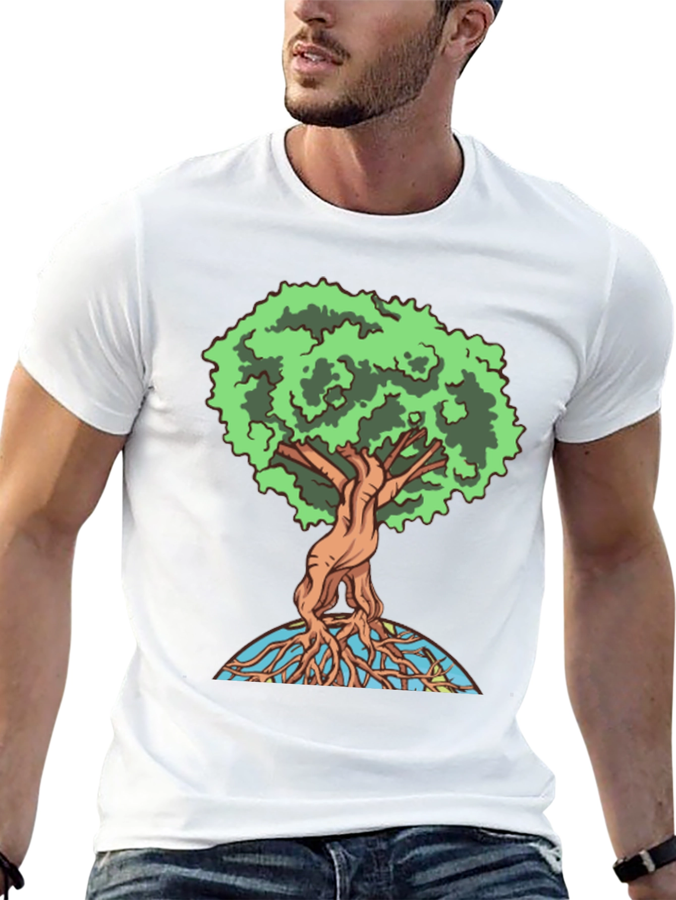 Tree of Life Graphic Tee - Nature Inspired Design