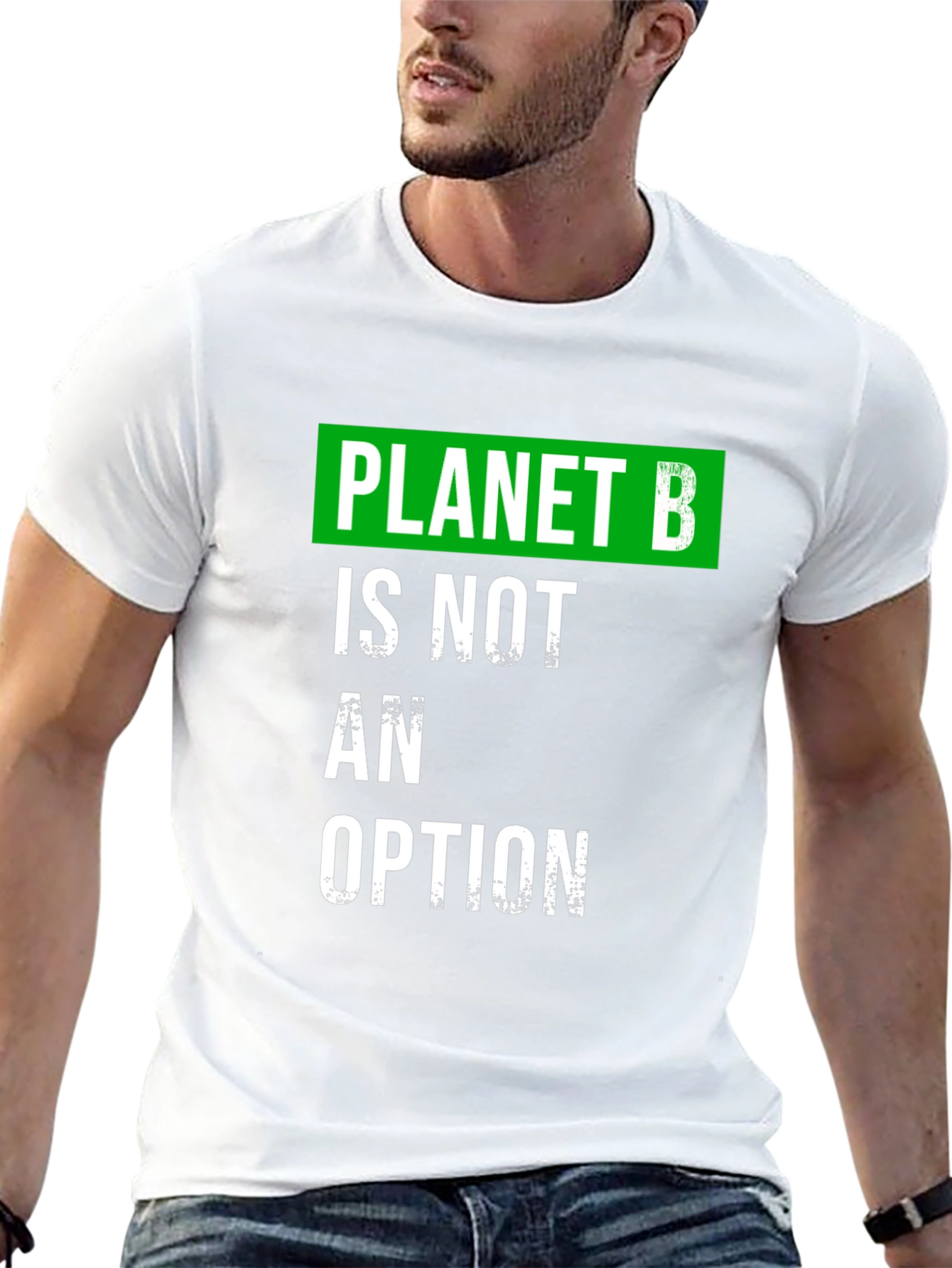 Planet B Option T-Shirt: Eco-Friendly Statement Tee