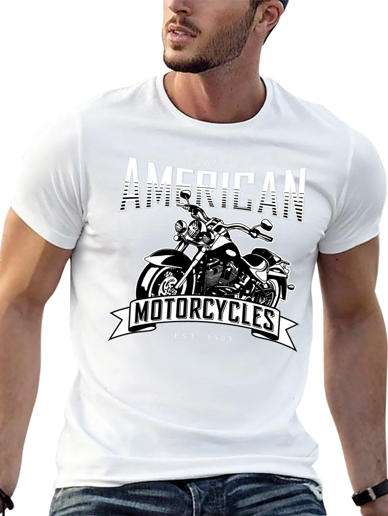 Classic American Motorcycles T-Shirt - Est. 1903