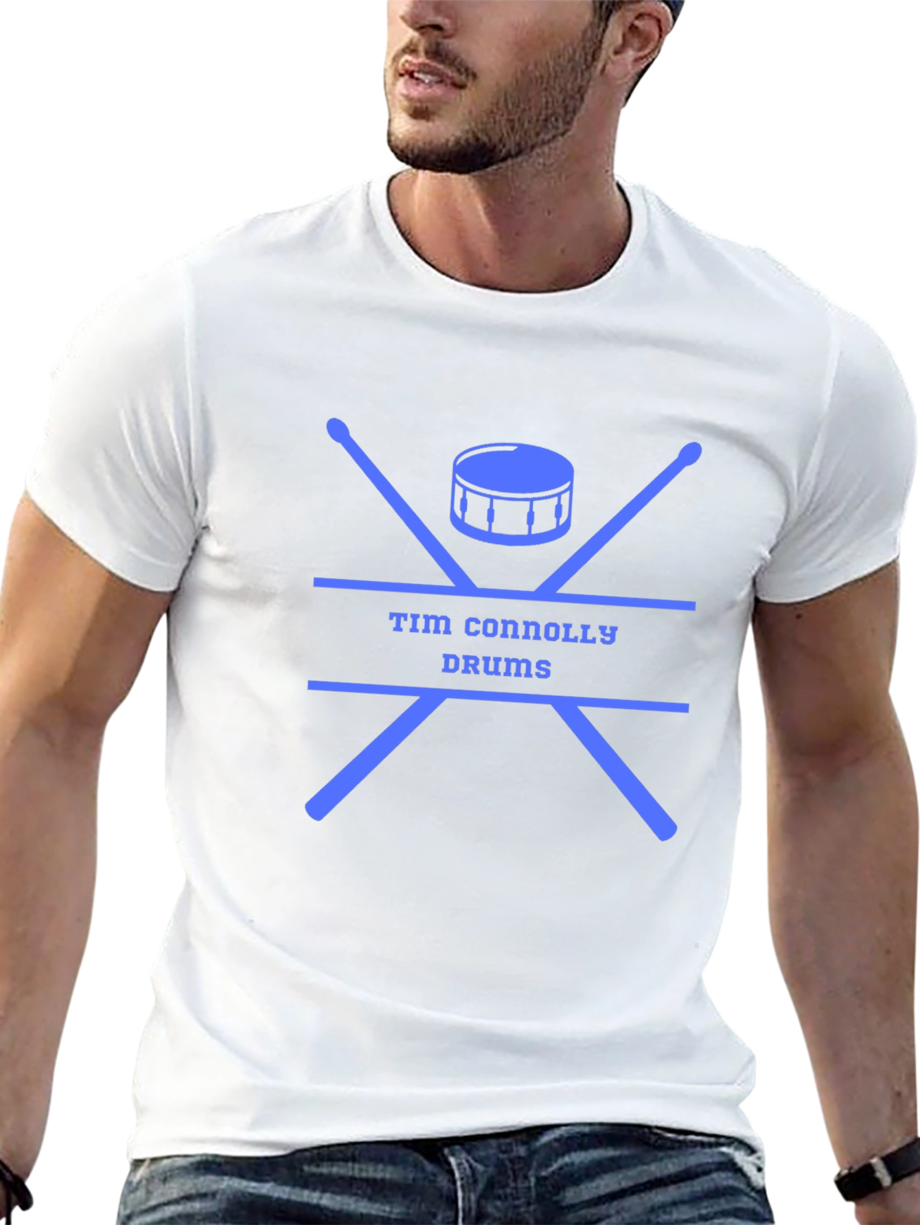 Tim Connolly Drums T-Shirt - Musician Tee