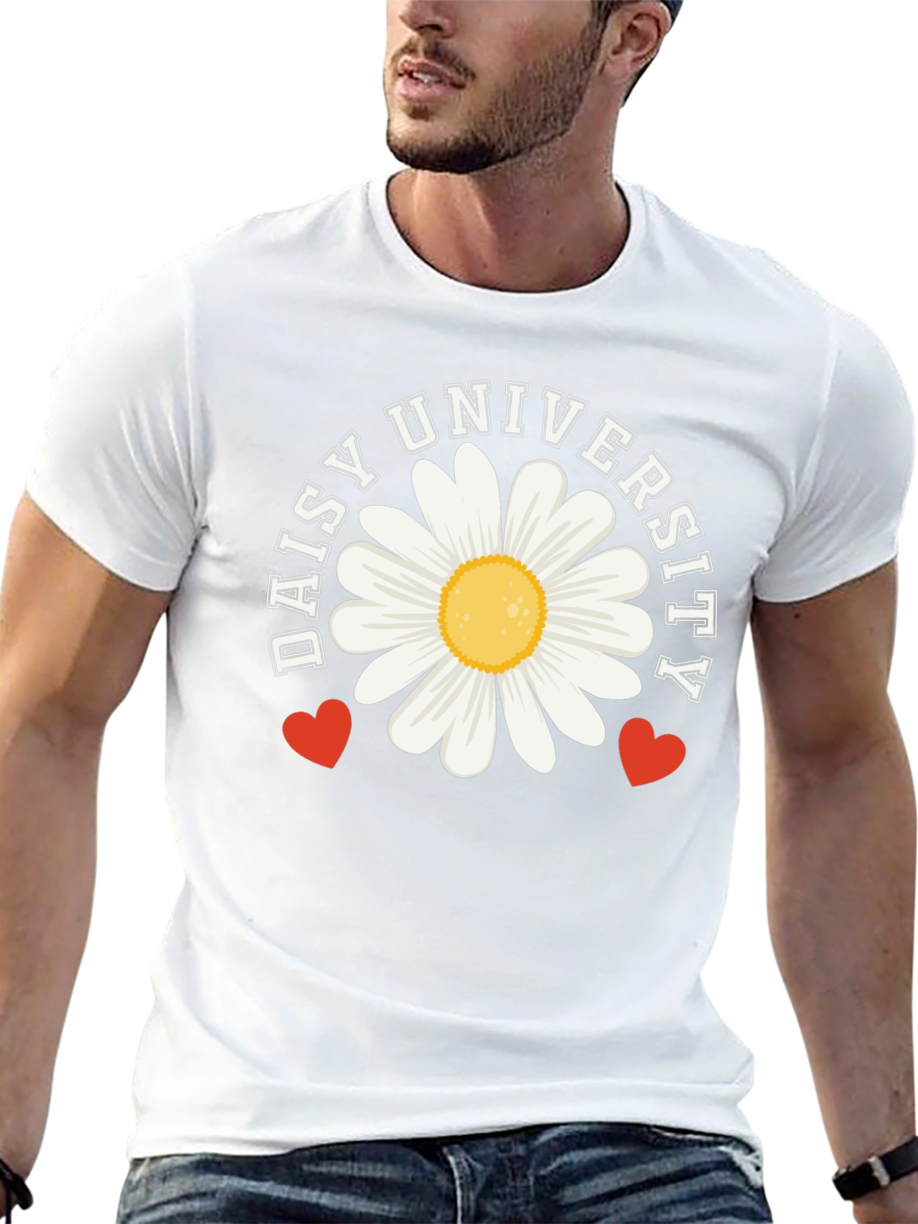 Daisy University Graphic T-Shirt - Black