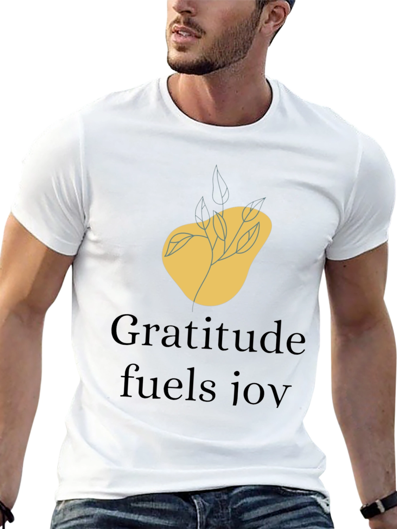 Gratitude Fuels Joy Graphic T-Shirt
