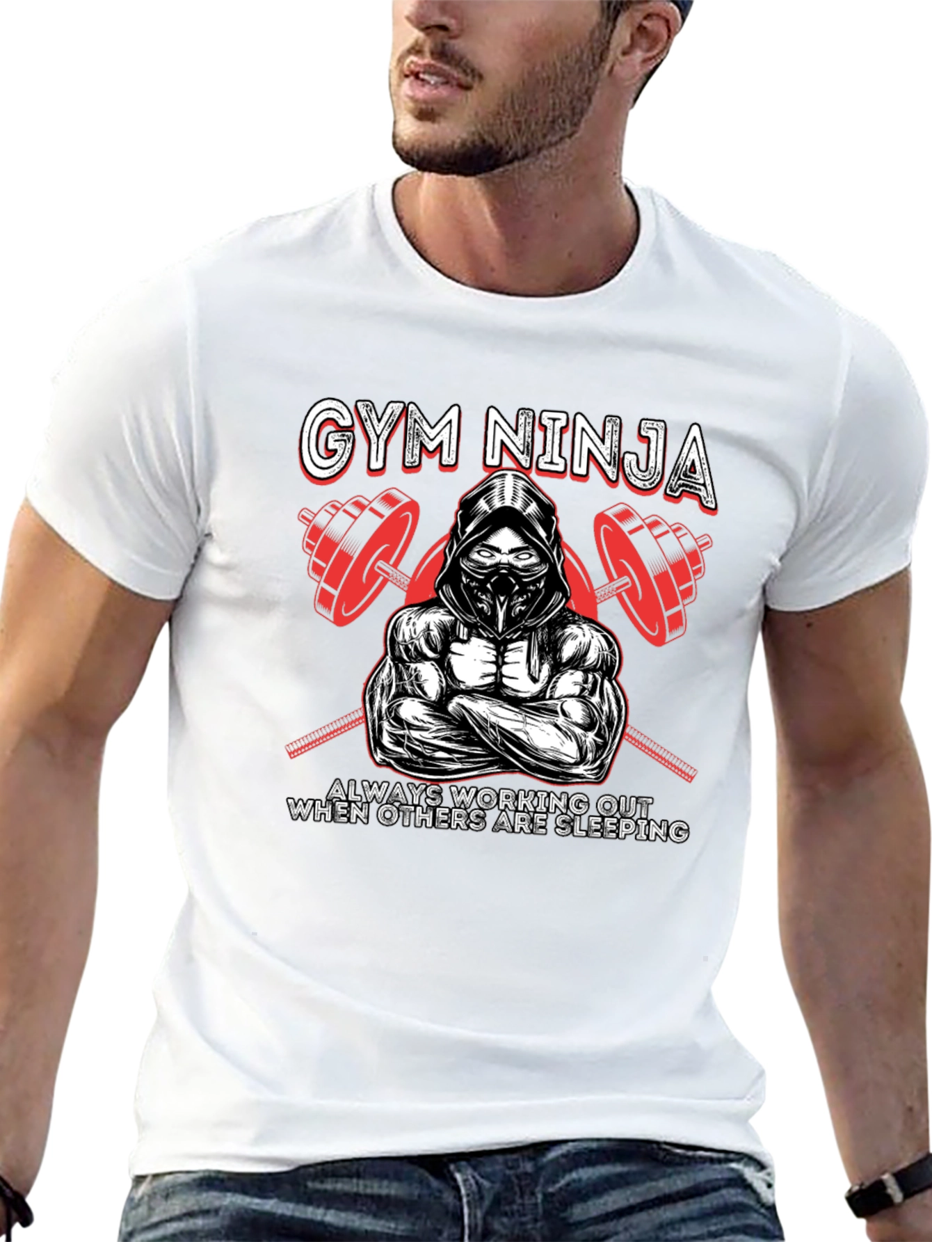 Gym Ninja Workout T-Shirt