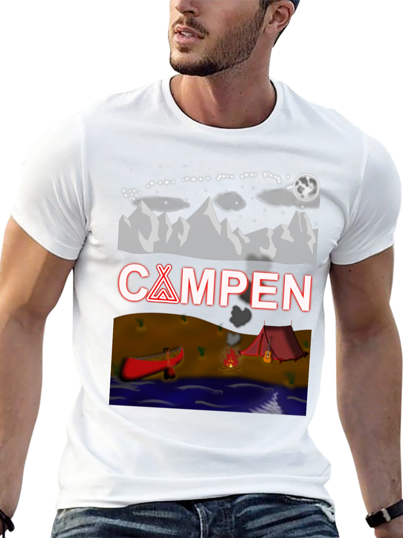 Camping Adventure Graphic Tee