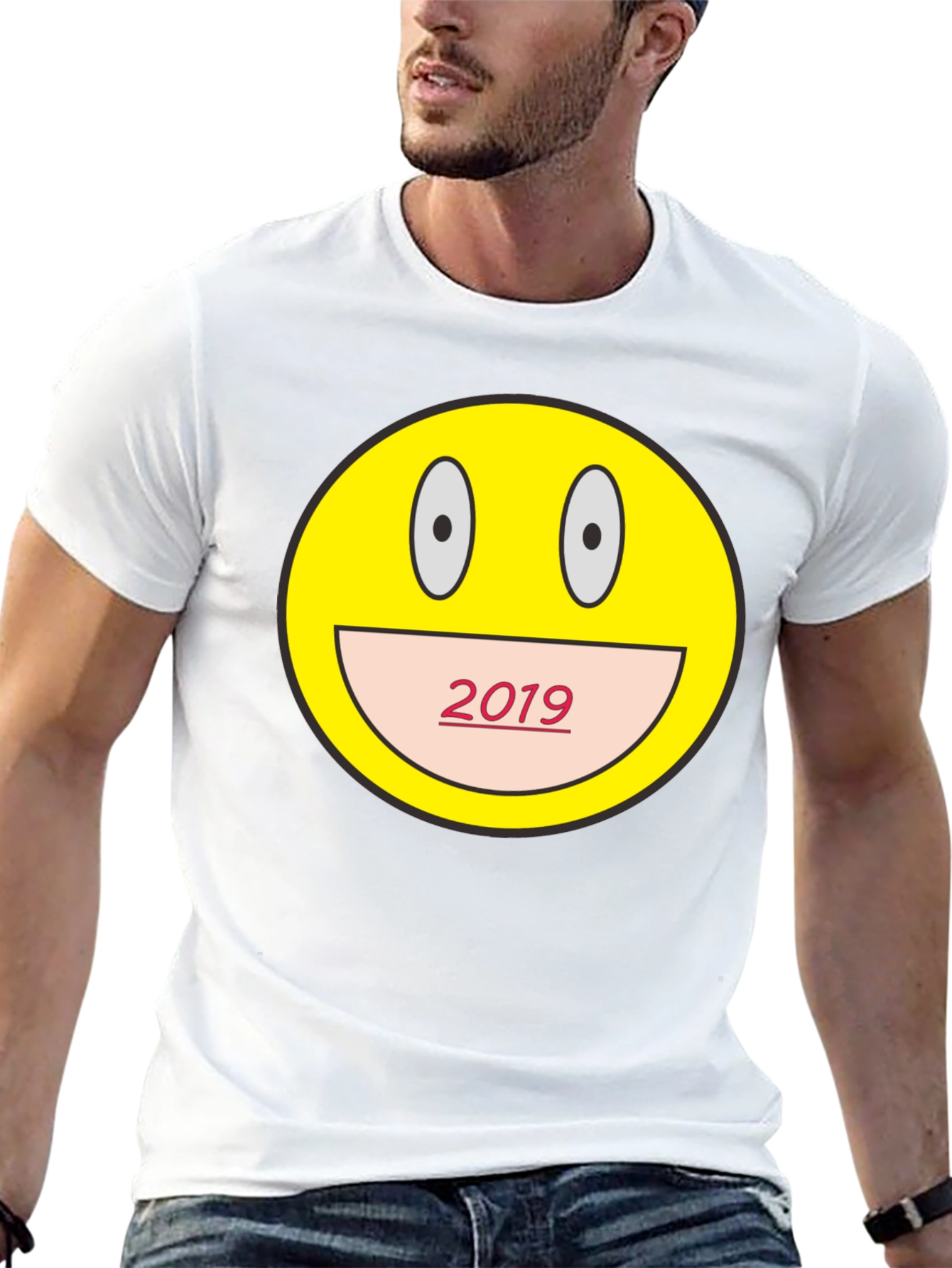 Smiley Face 2019 T-Shirt