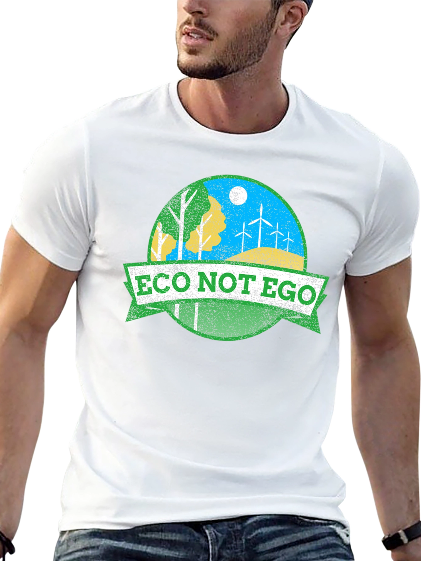 Eco Not Ego Graphic Tee