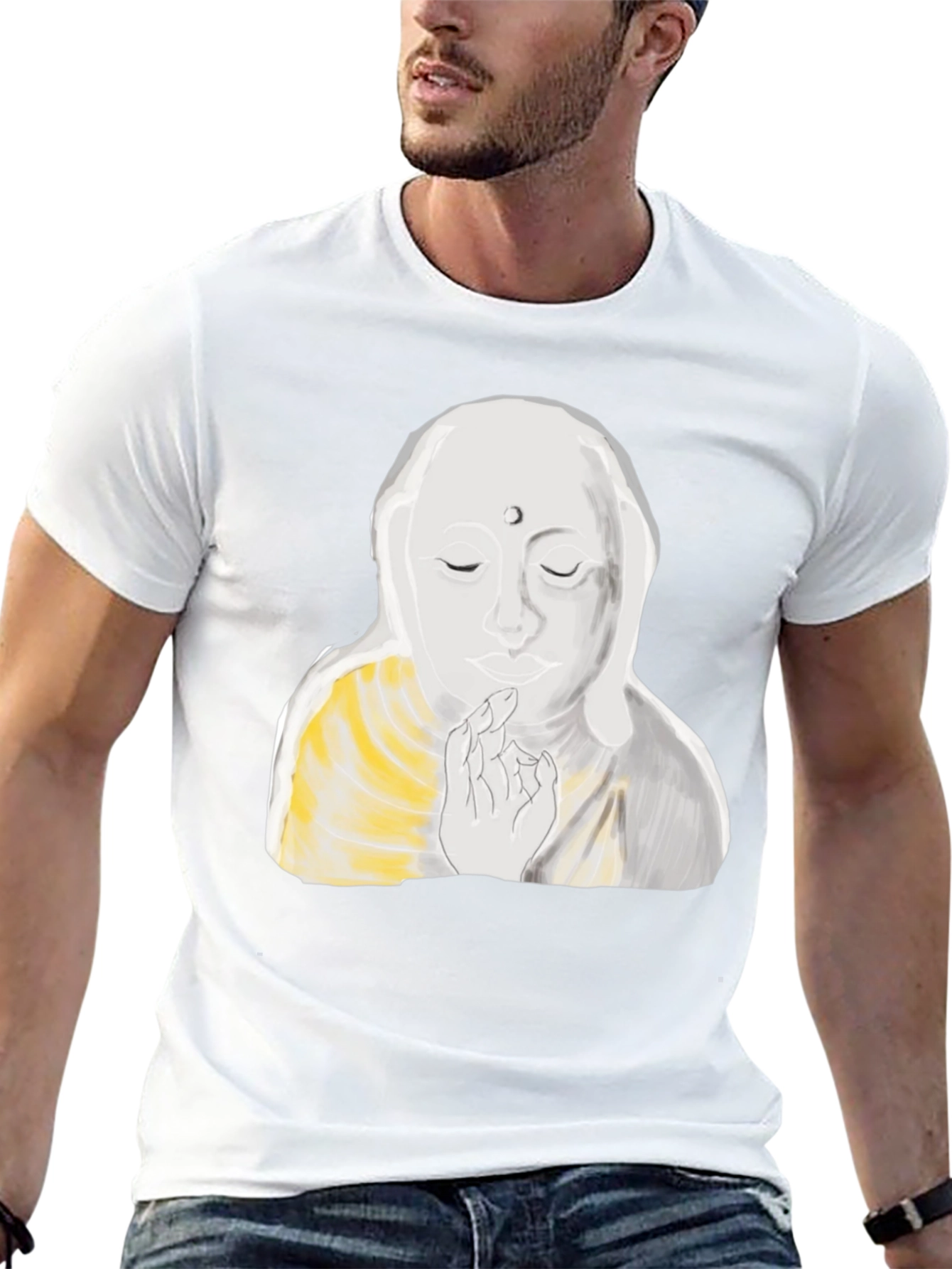 Buddha Graphic Tee - Stylish Comfort