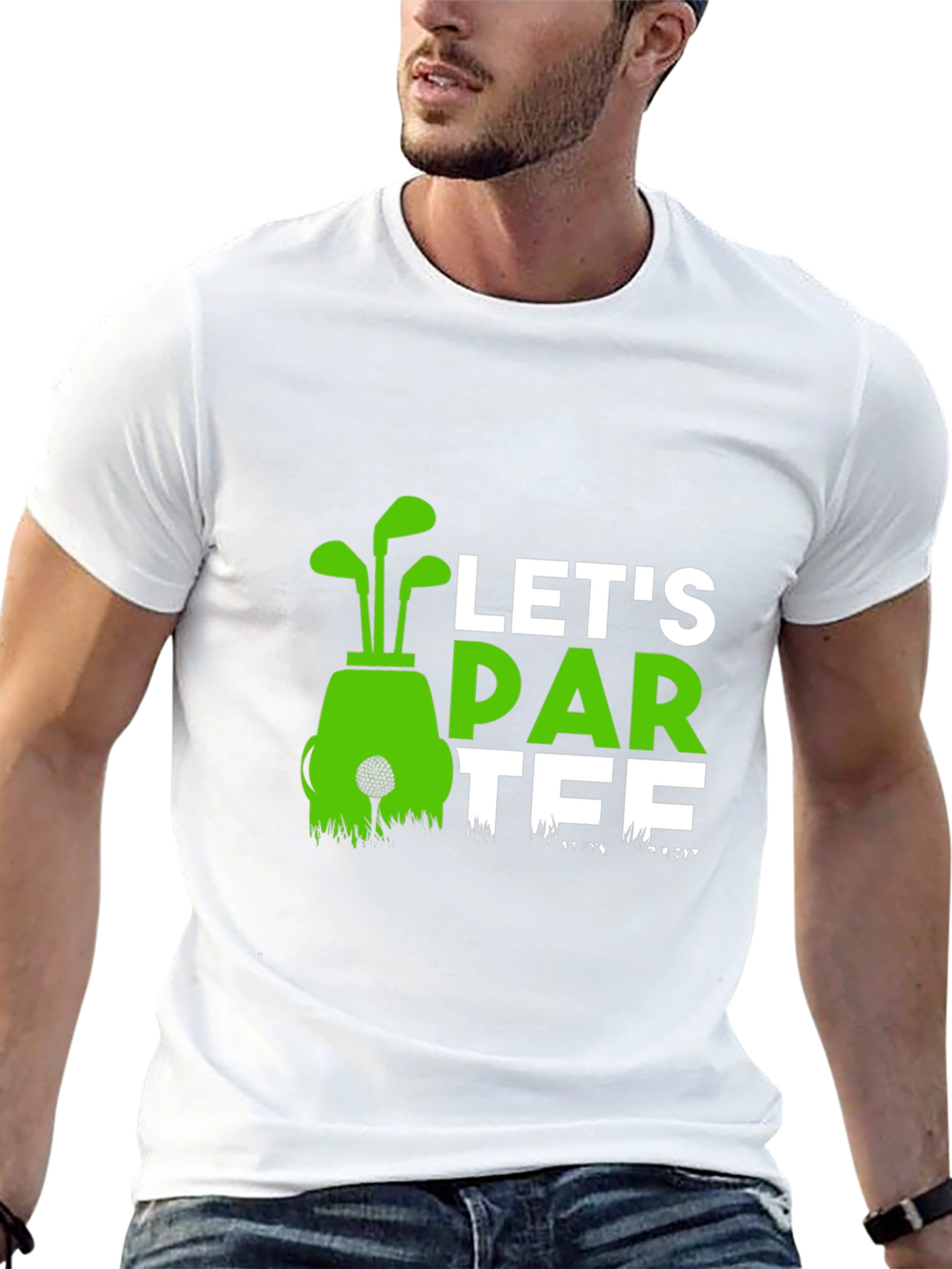 Lets Par-Tee Golf Graphic T-Shirt