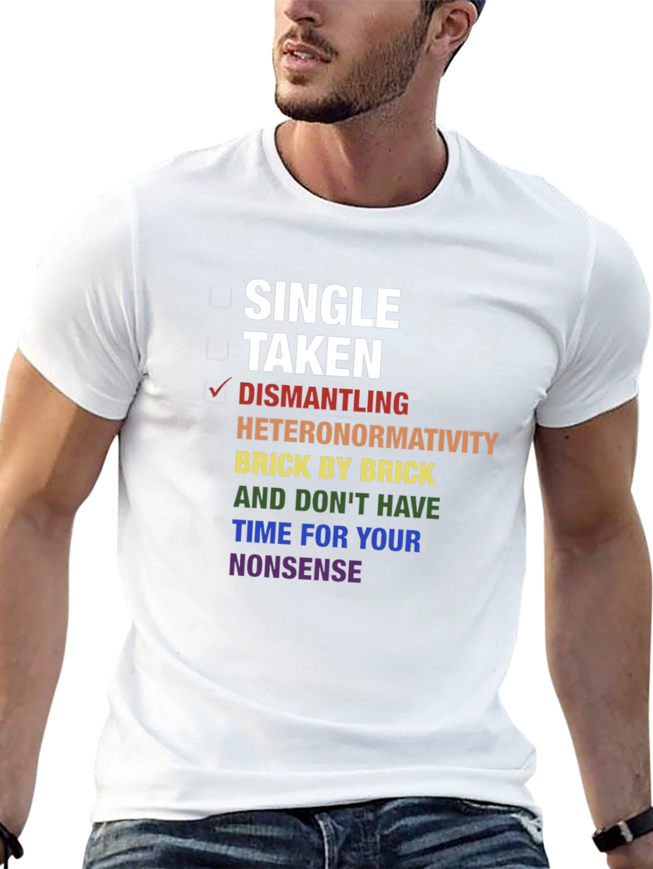 Dismantling Heteronormativity Pride T-Shirt