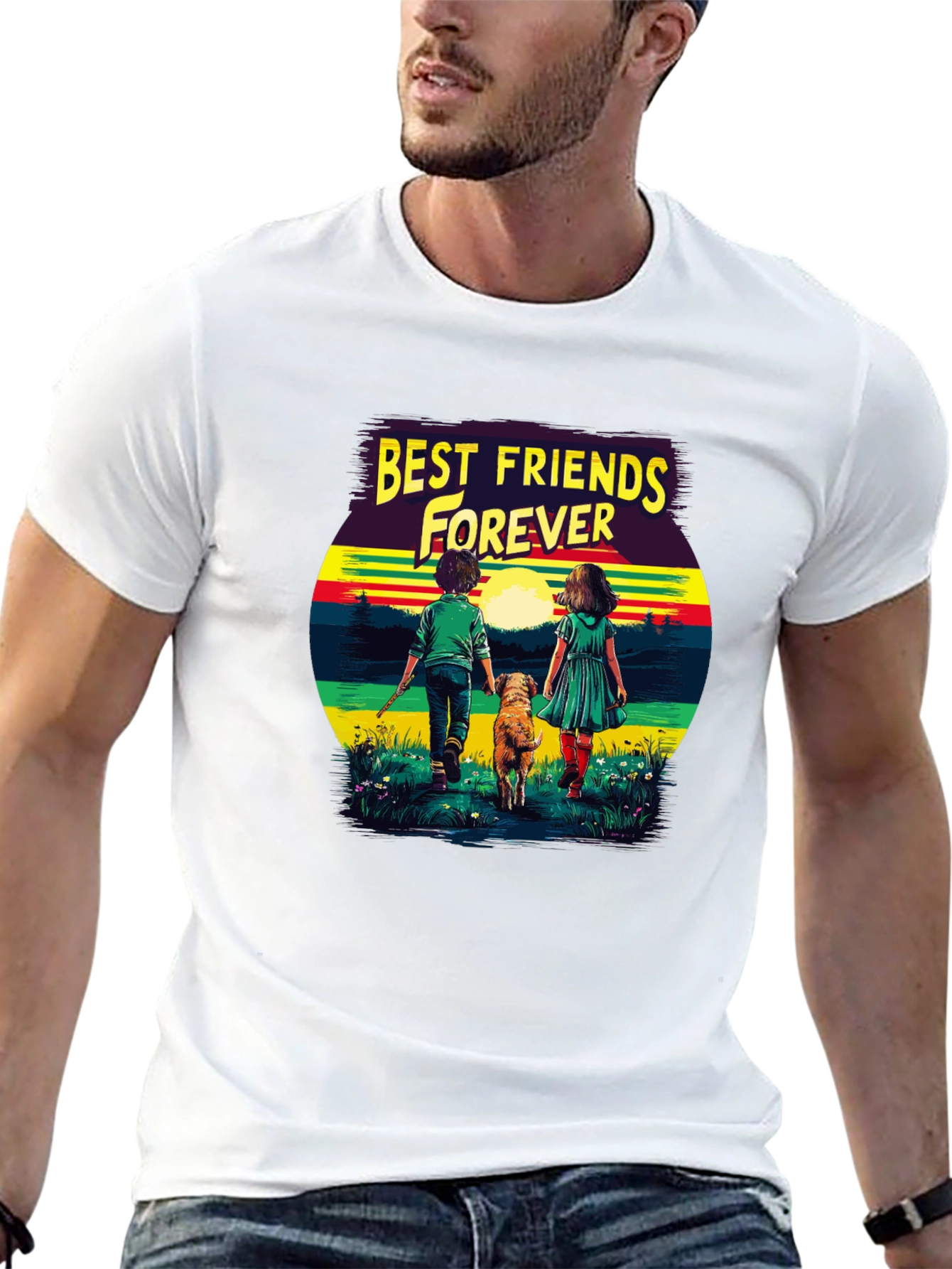 Best Friends Forever Graphic T-Shirt
