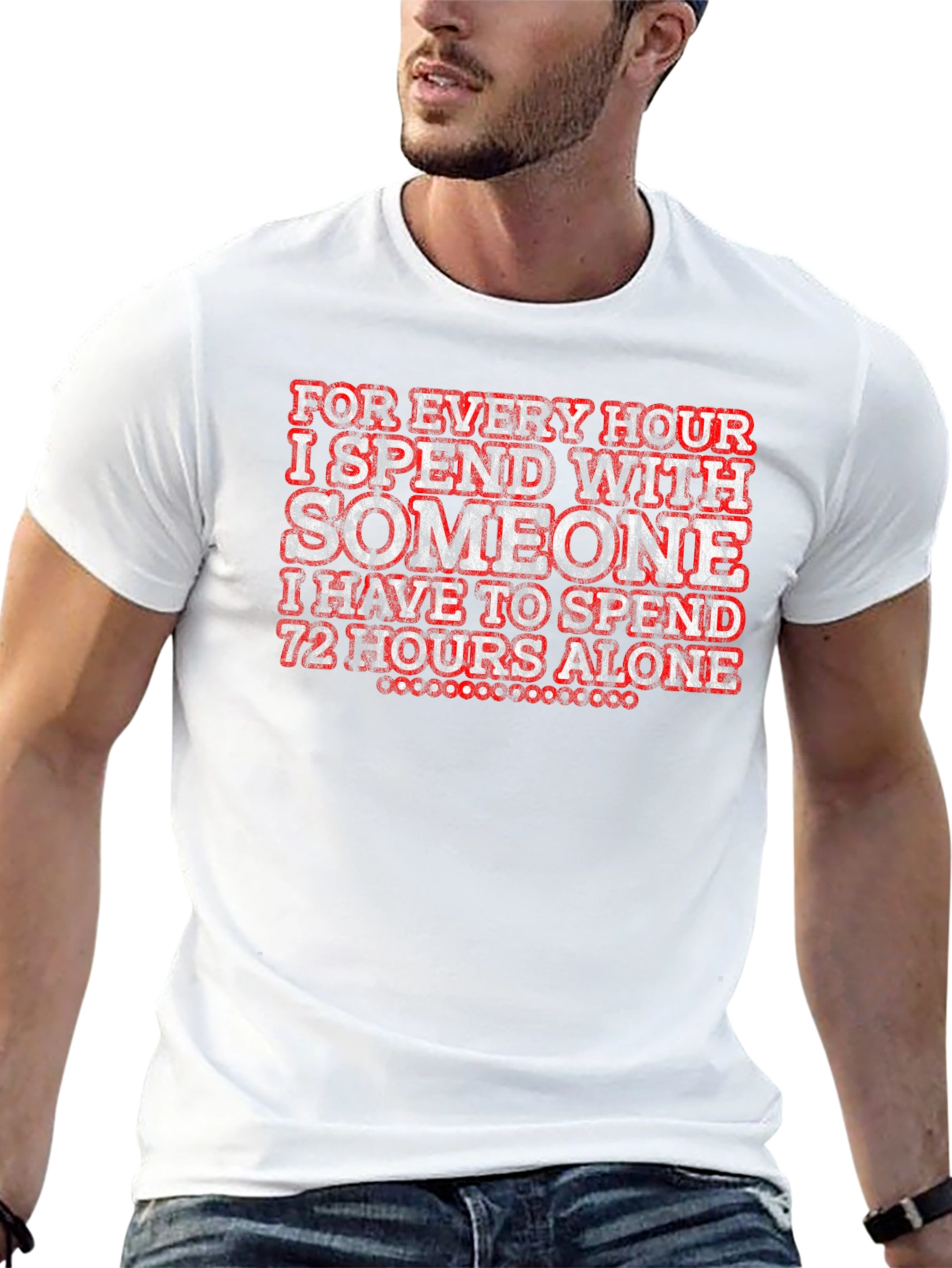 Introvert Humor Graphic T-Shirt