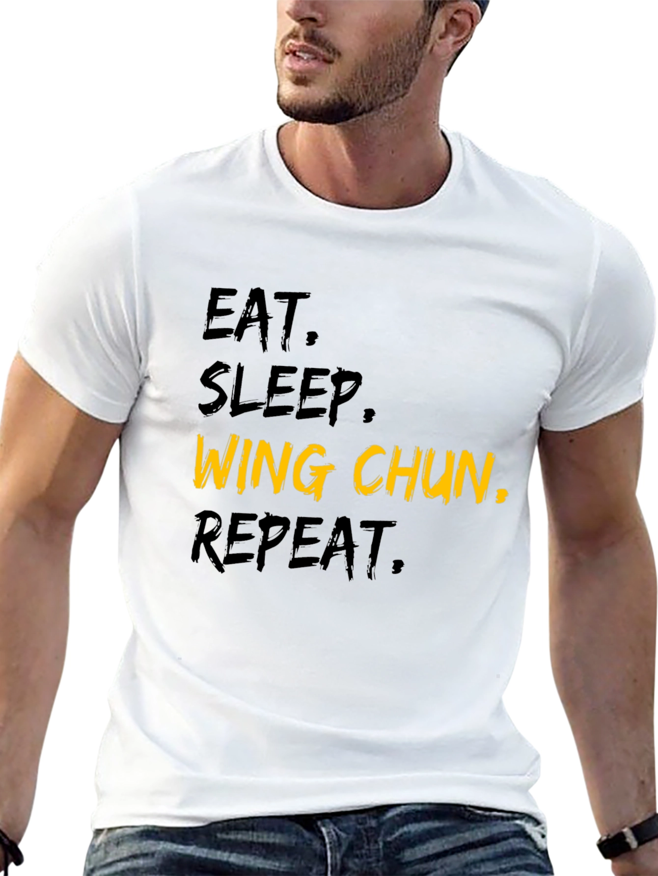 Eat Sleep Wing Chun Repeat T-Shirt