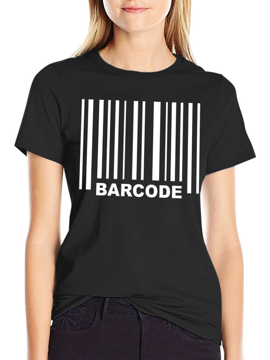 Barcode Graphic Tee - Funny Novelty T-Shirt