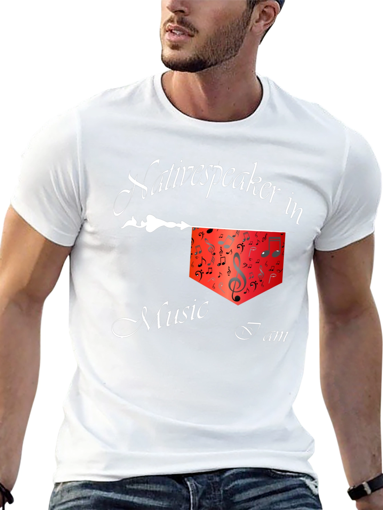 Native Speaker in Music I Am T-Shirt