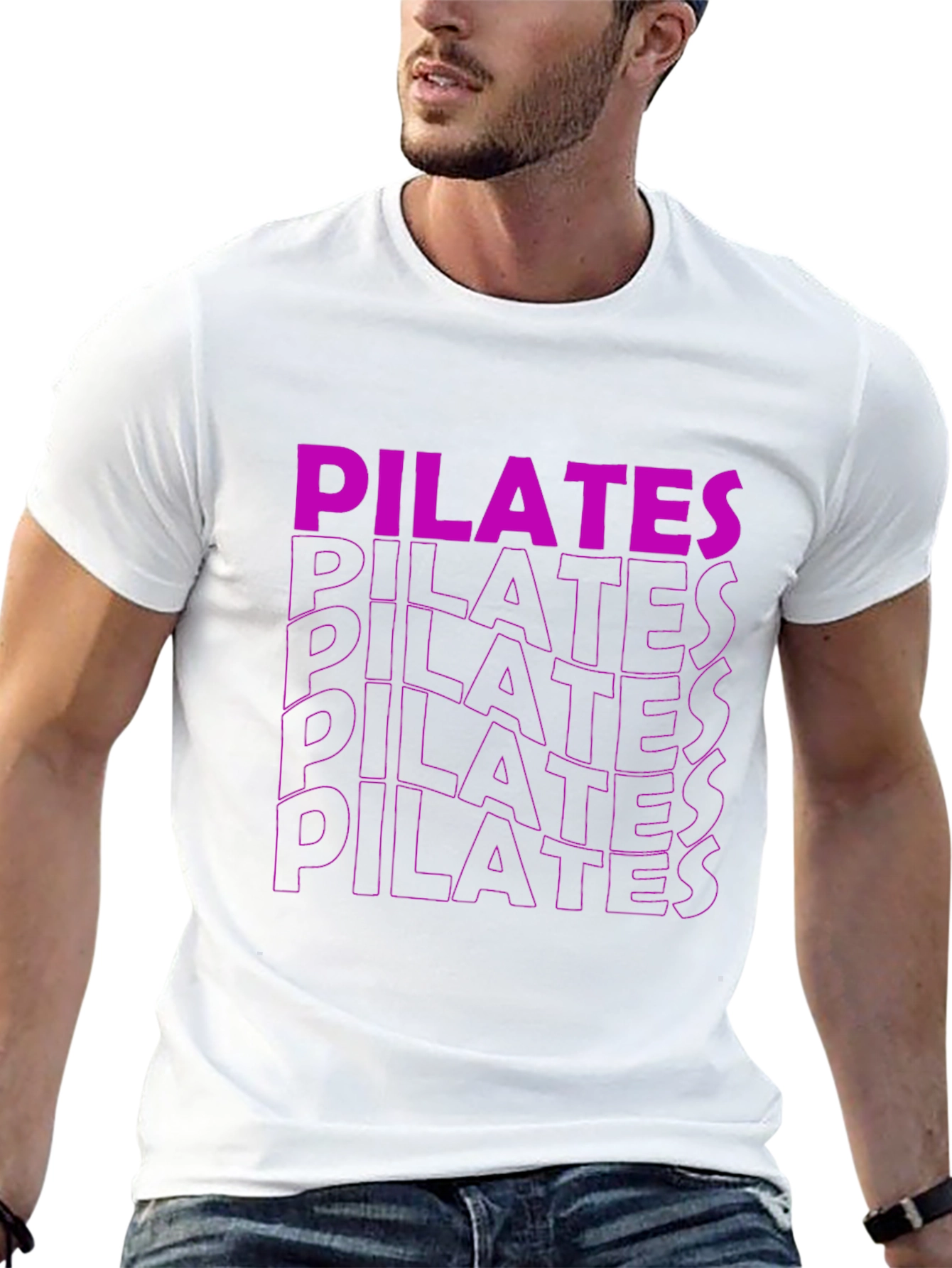 Pilates Graphic Tee - Black