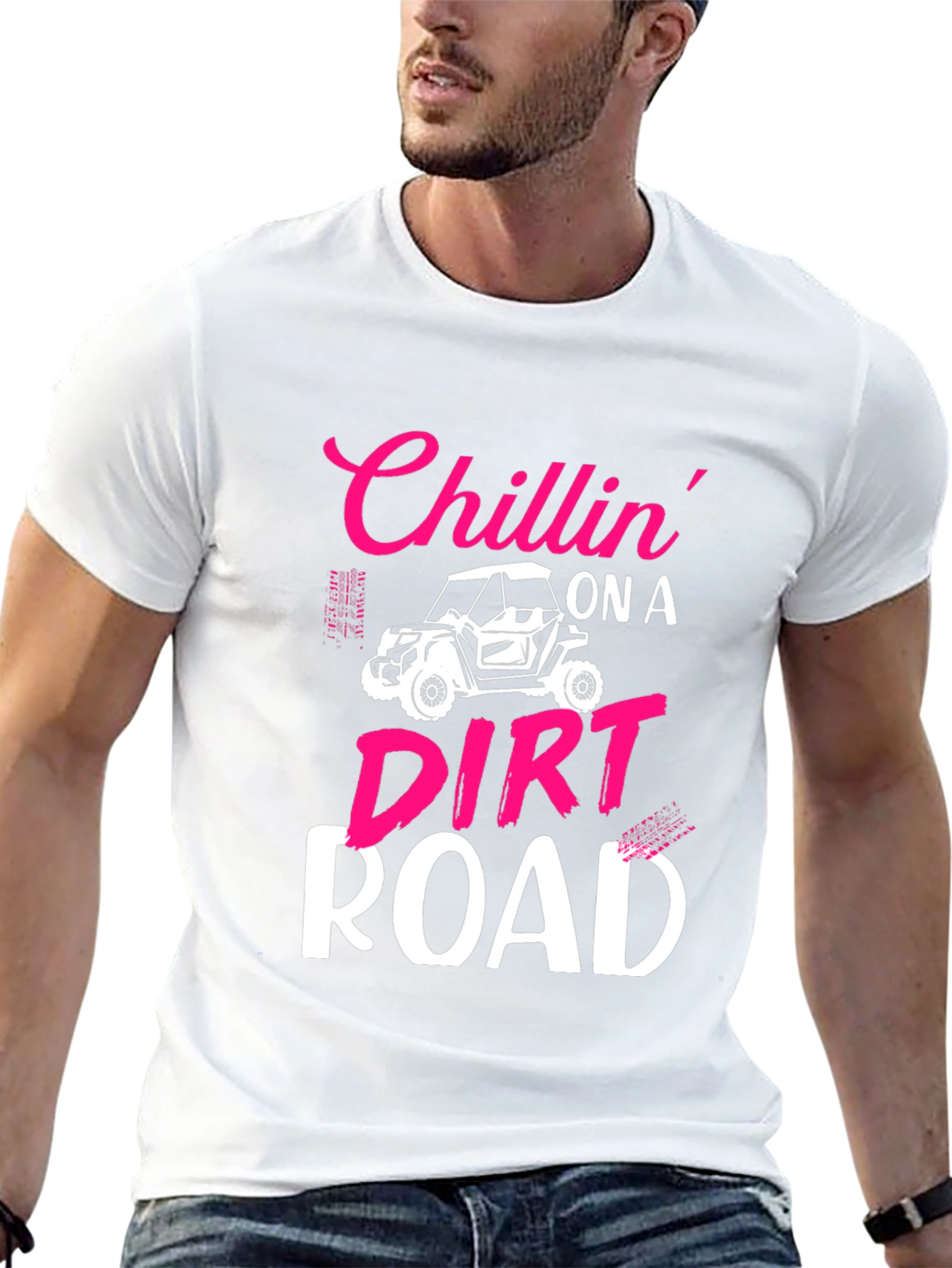 Chillin On A Dirt Road Graphic Tee