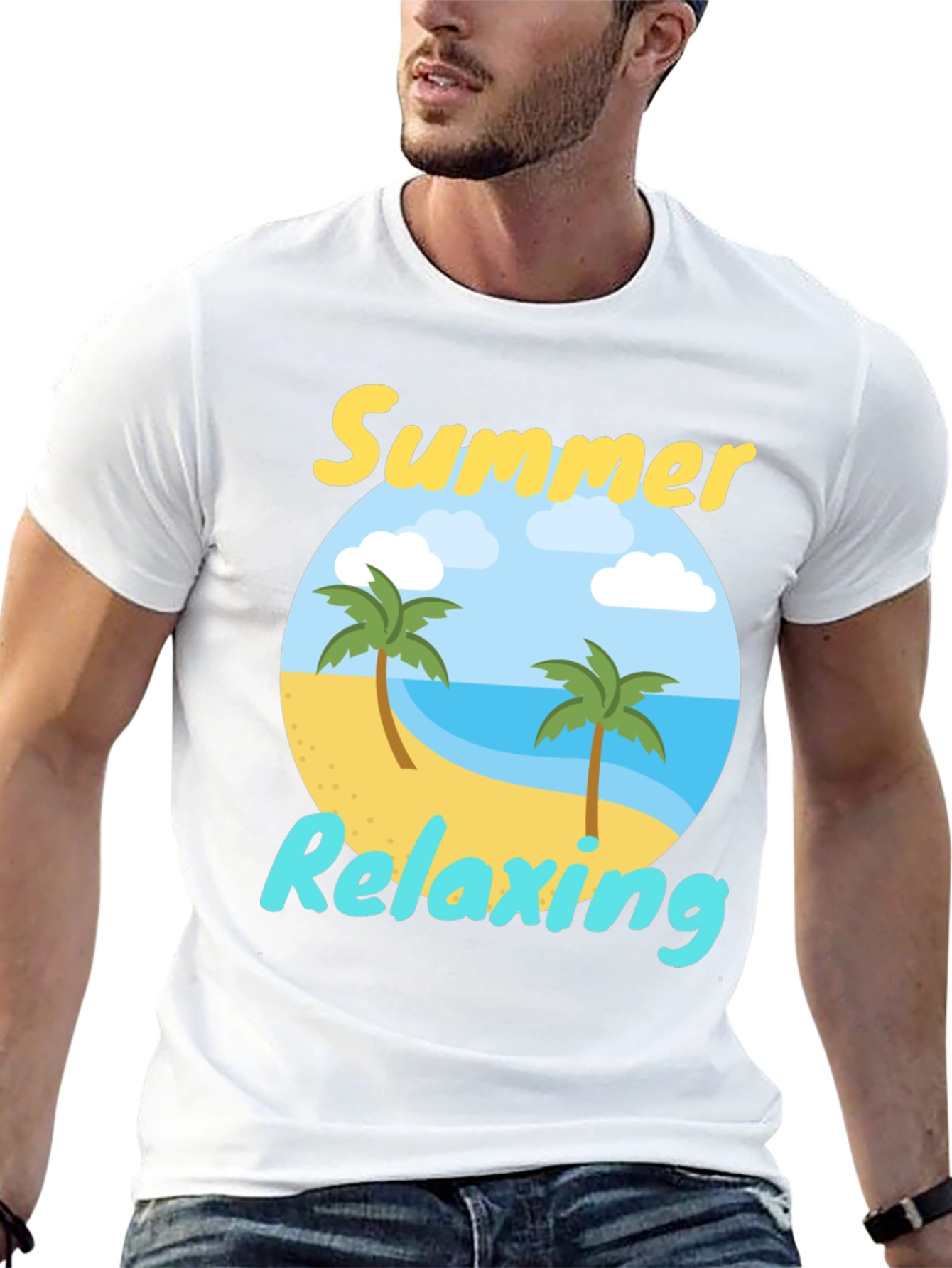 Summer Relaxing Graphic T-Shirt
