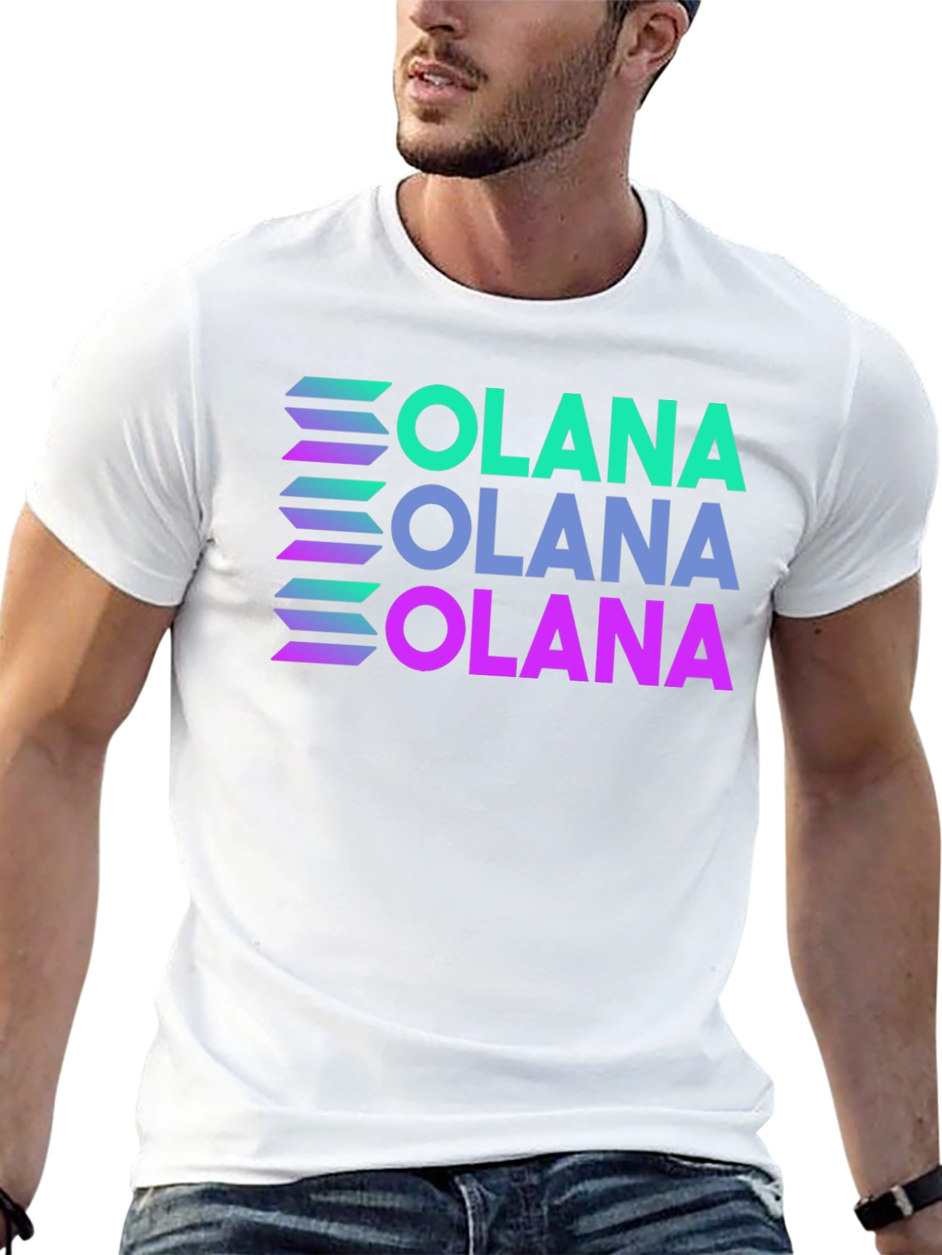 Solana T-Shirt Crypto Black Tee