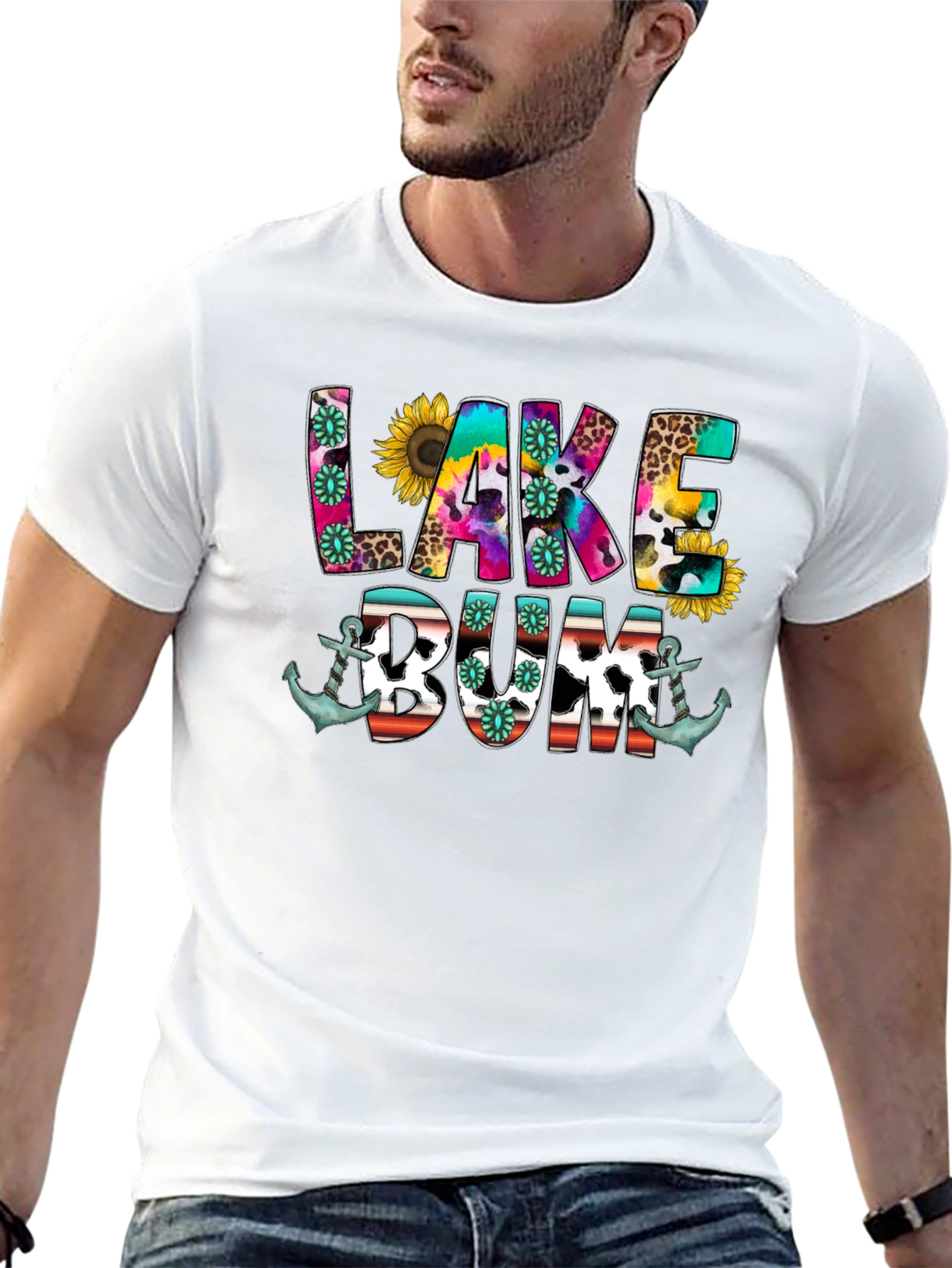 Lake Bum Graphic T-Shirt