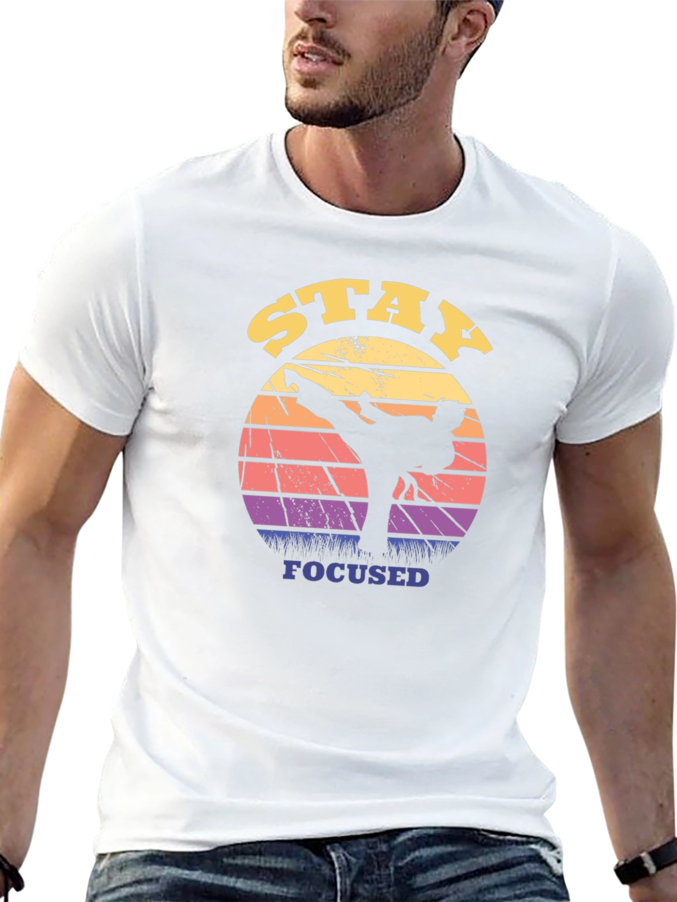 Stay Focused Martial Arts T-Shirt