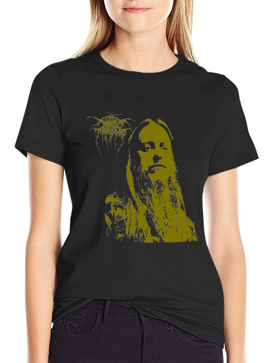 Black Darkthrone Band T-Shirt