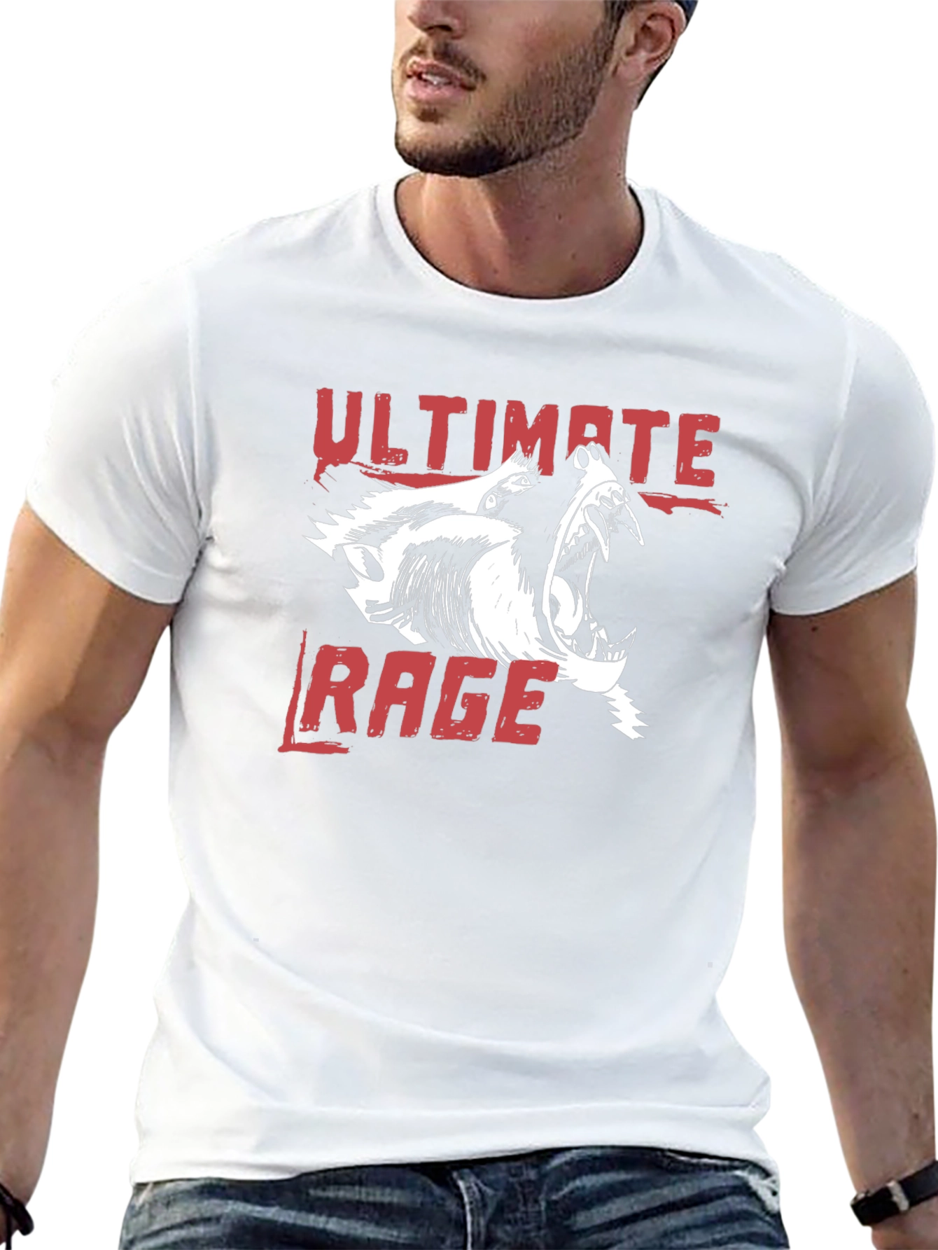 Ultimate Rage T-Shirt - Black Graphic Tee