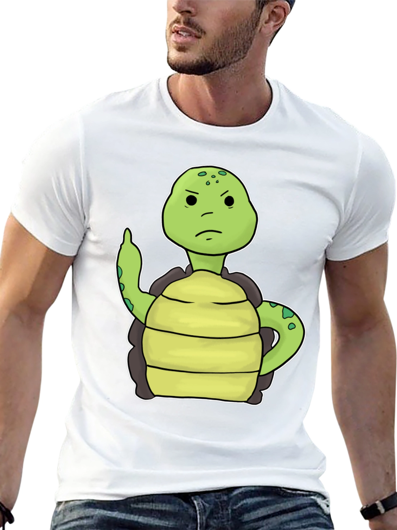 Grumpy Turtle T-Shirt Funny Graphic Tee