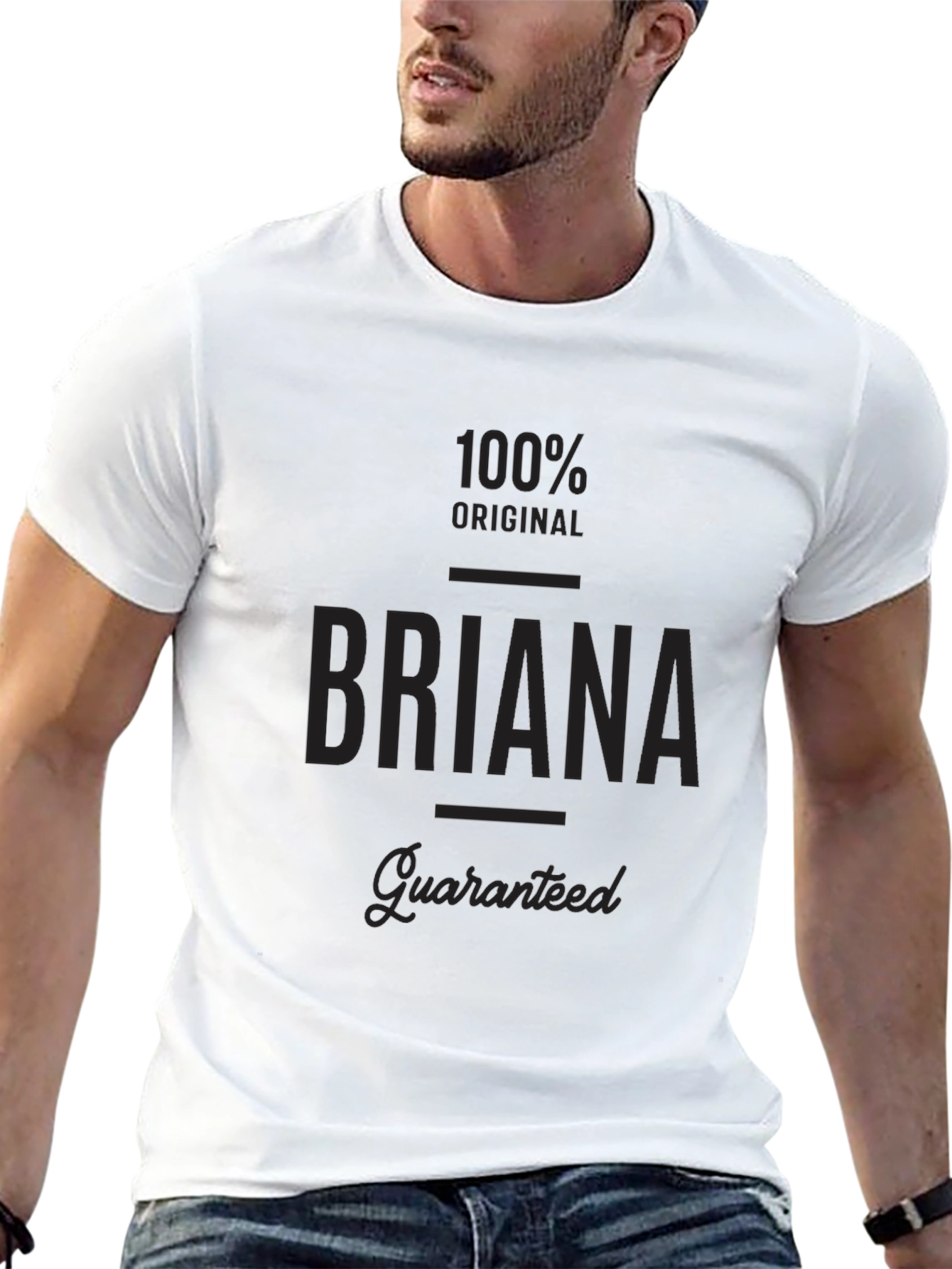 Briana 100% Original Guaranteed Black T-Shirt