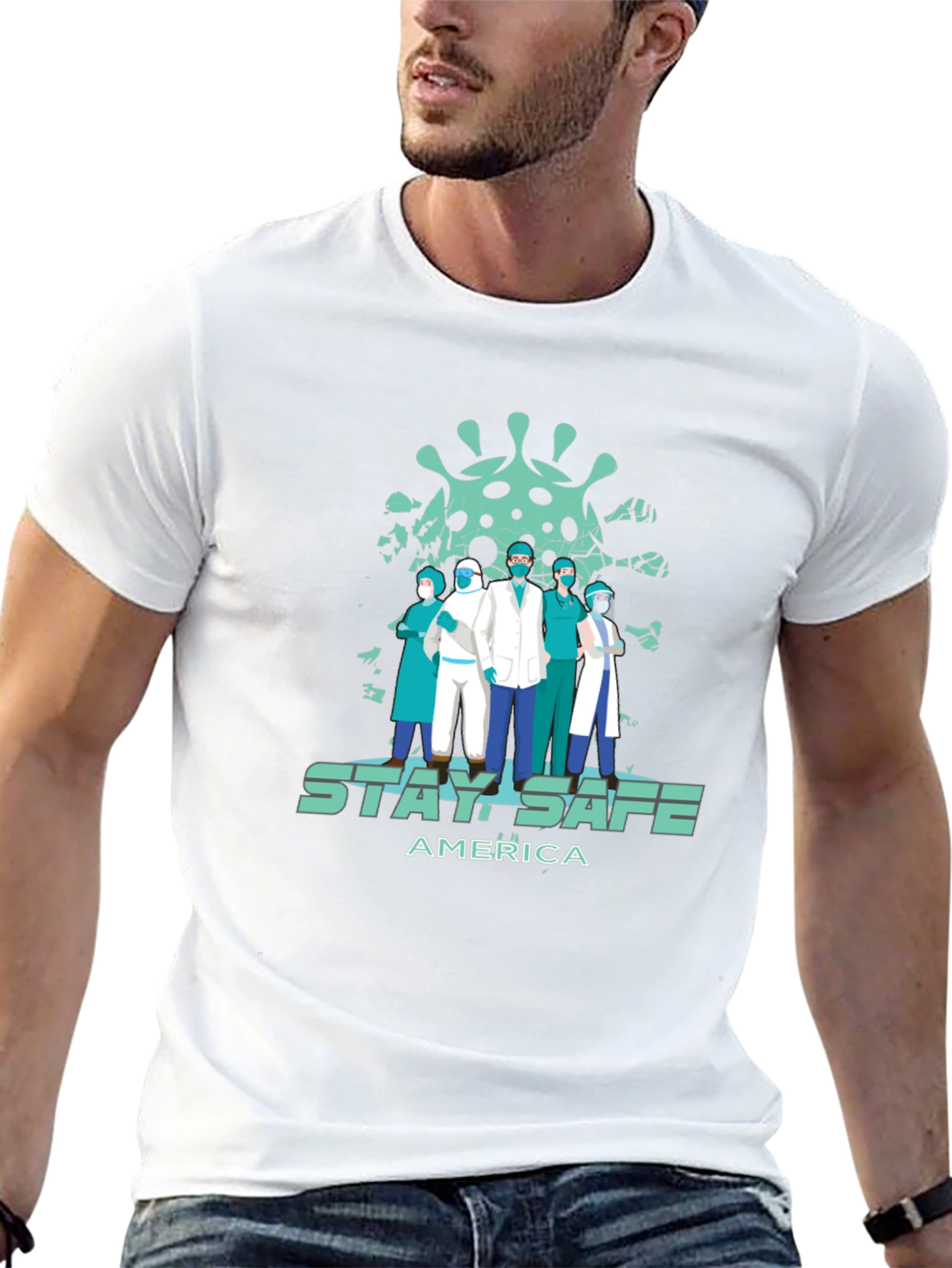 Stay Safe America T-Shirt - Graphic Tee