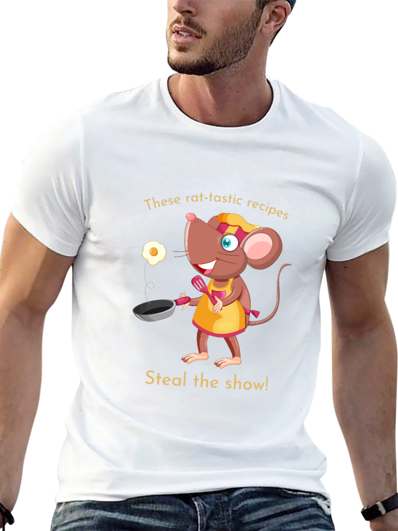 Rat-tastic Chef Tee - Steal the Show!