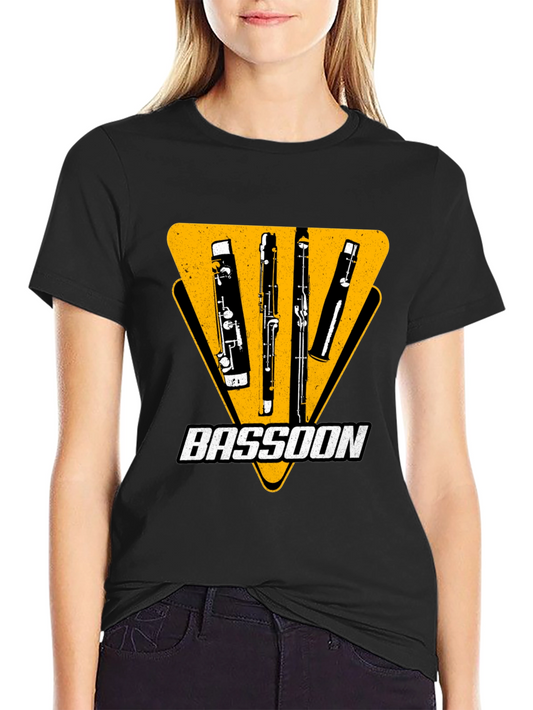 Bassoon Graphic T-Shirt - Music Lover Tee
