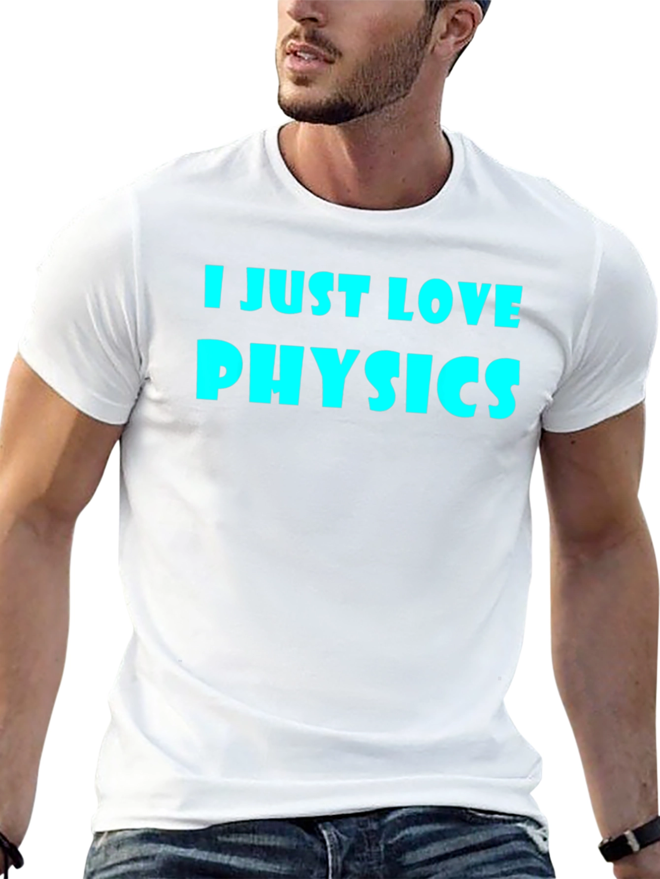I Just Love Physics Black T-Shirt